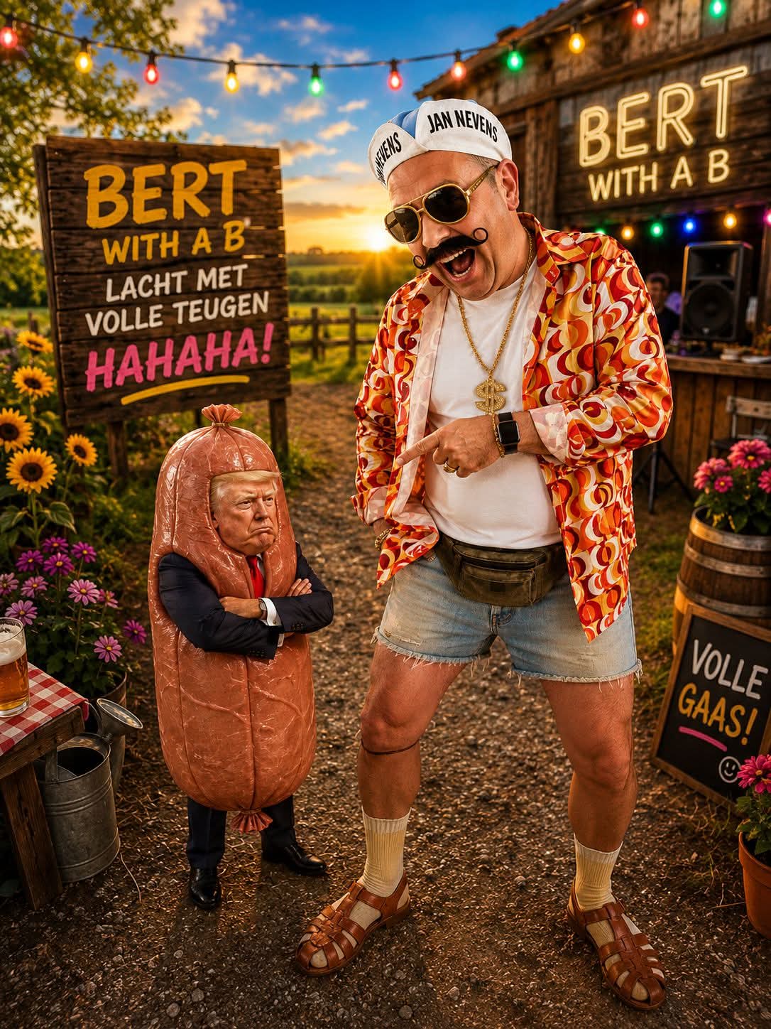Bert with a B humor